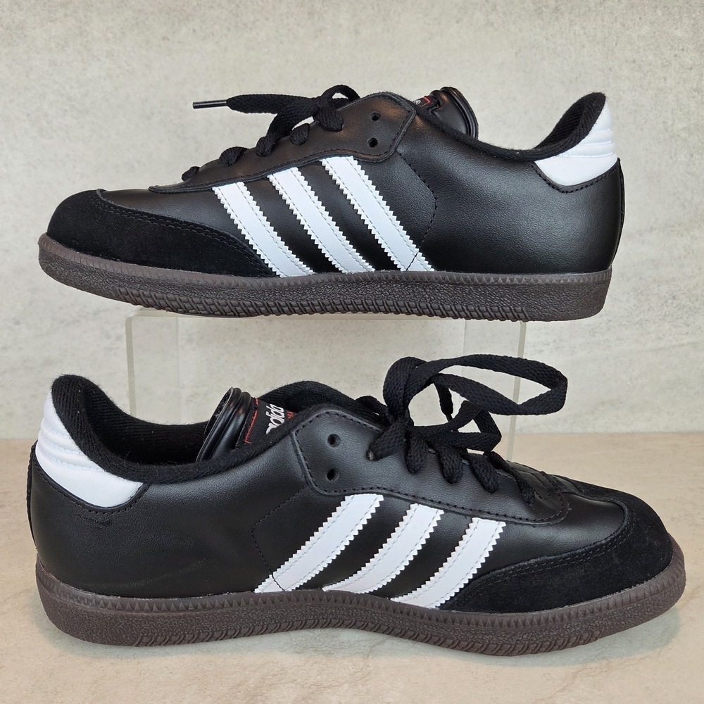 Adidas Samba 036516 SIZE US 6 YOUTH Kids Indoor Soccer Shoes Black Gum Sneaker - Picture 2 of 11